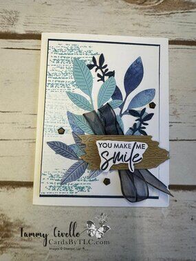 Friendship Card - Hand Crafted By Me.